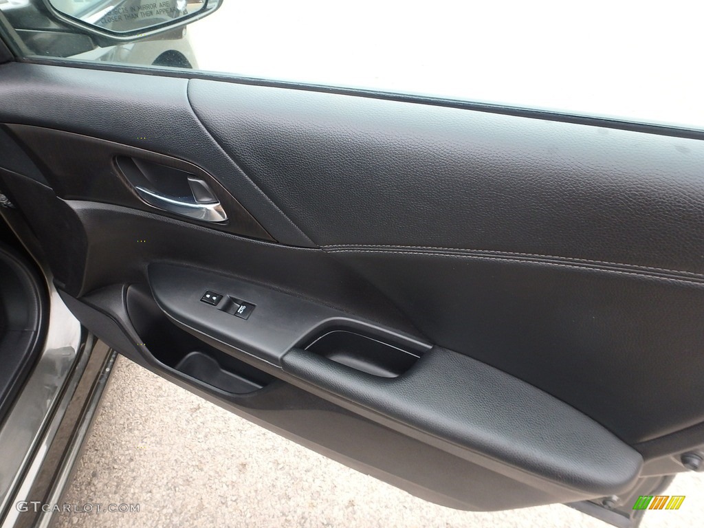 2014 Accord EX-L Sedan - Hematite Metallic / Black photo #12