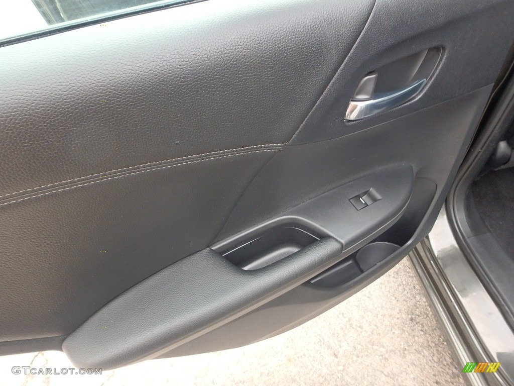 2014 Accord EX-L Sedan - Hematite Metallic / Black photo #18