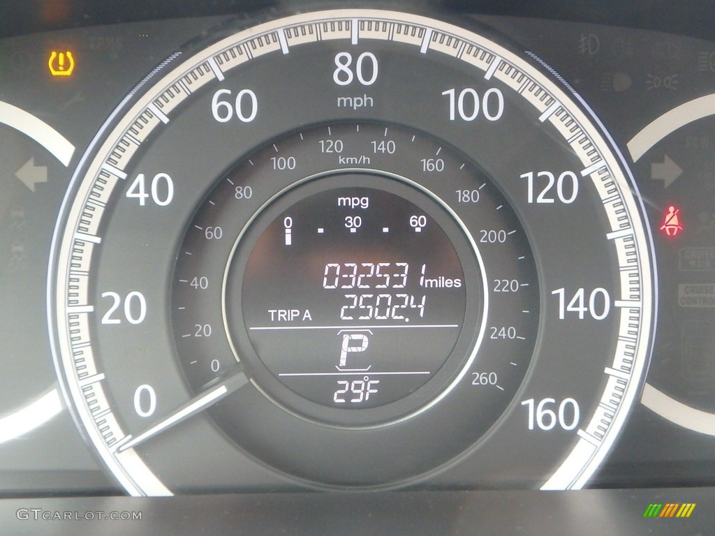 2014 Accord EX-L Sedan - Hematite Metallic / Black photo #24
