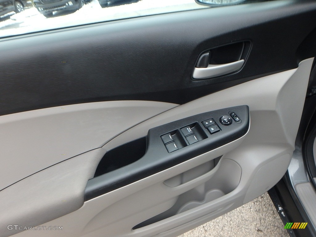 2014 CR-V LX AWD - Polished Metal Metallic / Gray photo #19