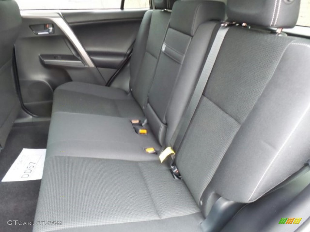 2017 Toyota RAV4 XLE AWD Hybrid Rear Seat Photo #118628693