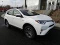 Super White 2017 Toyota RAV4 XLE AWD Hybrid Exterior