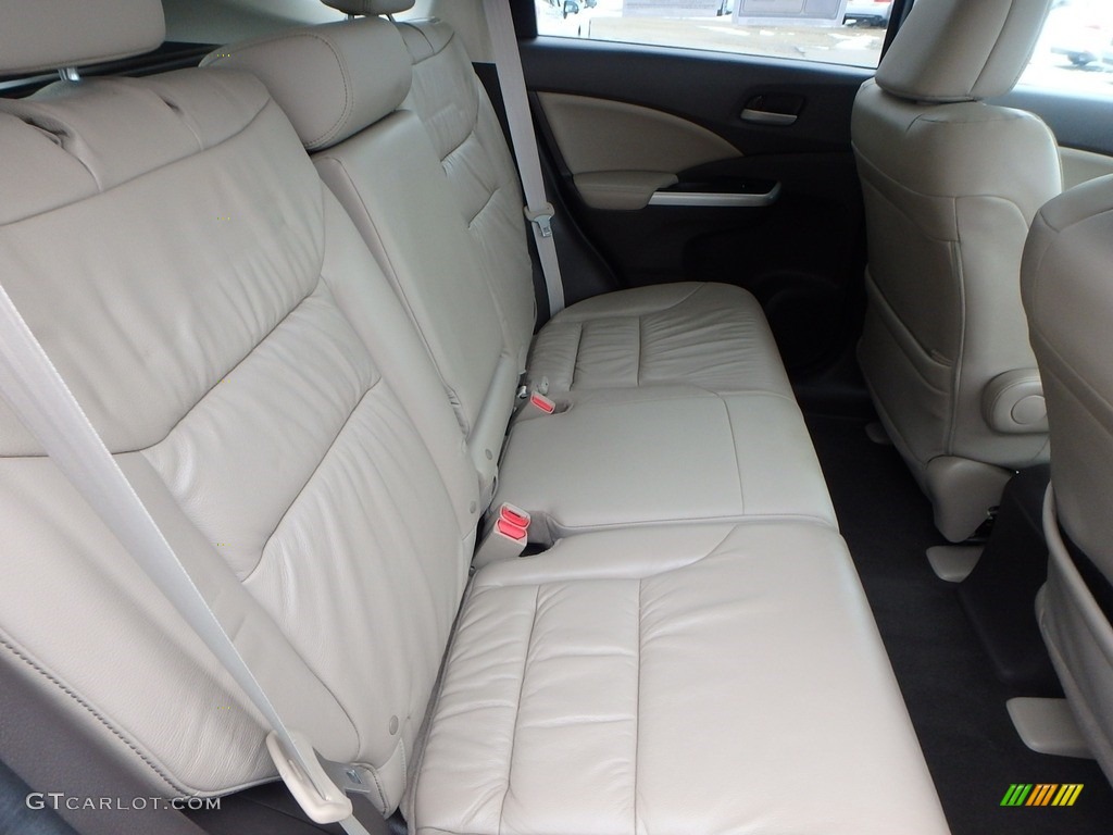 2014 CR-V EX-L AWD - Mountain Air Metallic / Beige photo #14