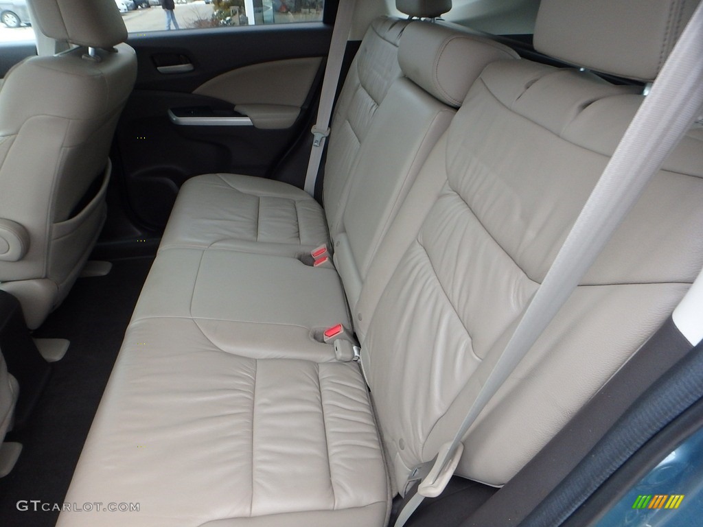 2014 CR-V EX-L AWD - Mountain Air Metallic / Beige photo #17