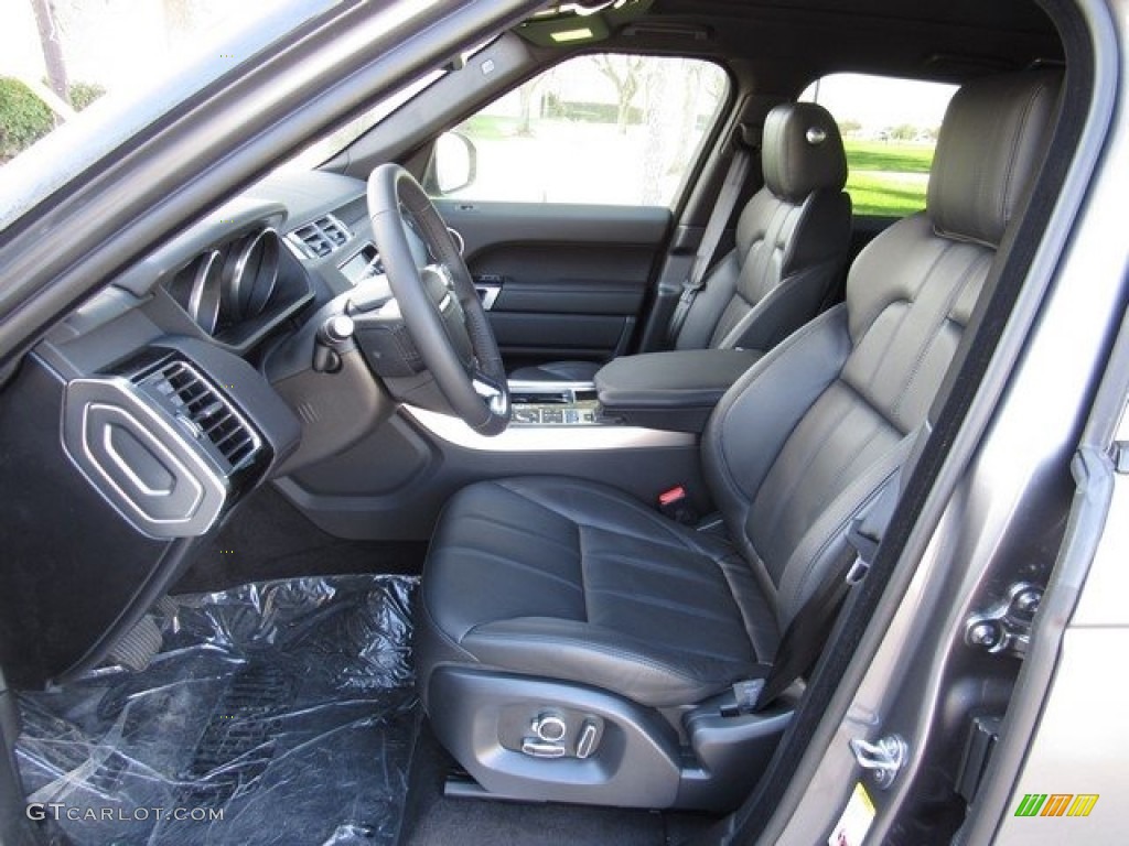 Ebony/Ebony Interior 2017 Land Rover Range Rover Sport HSE Photo #118630019