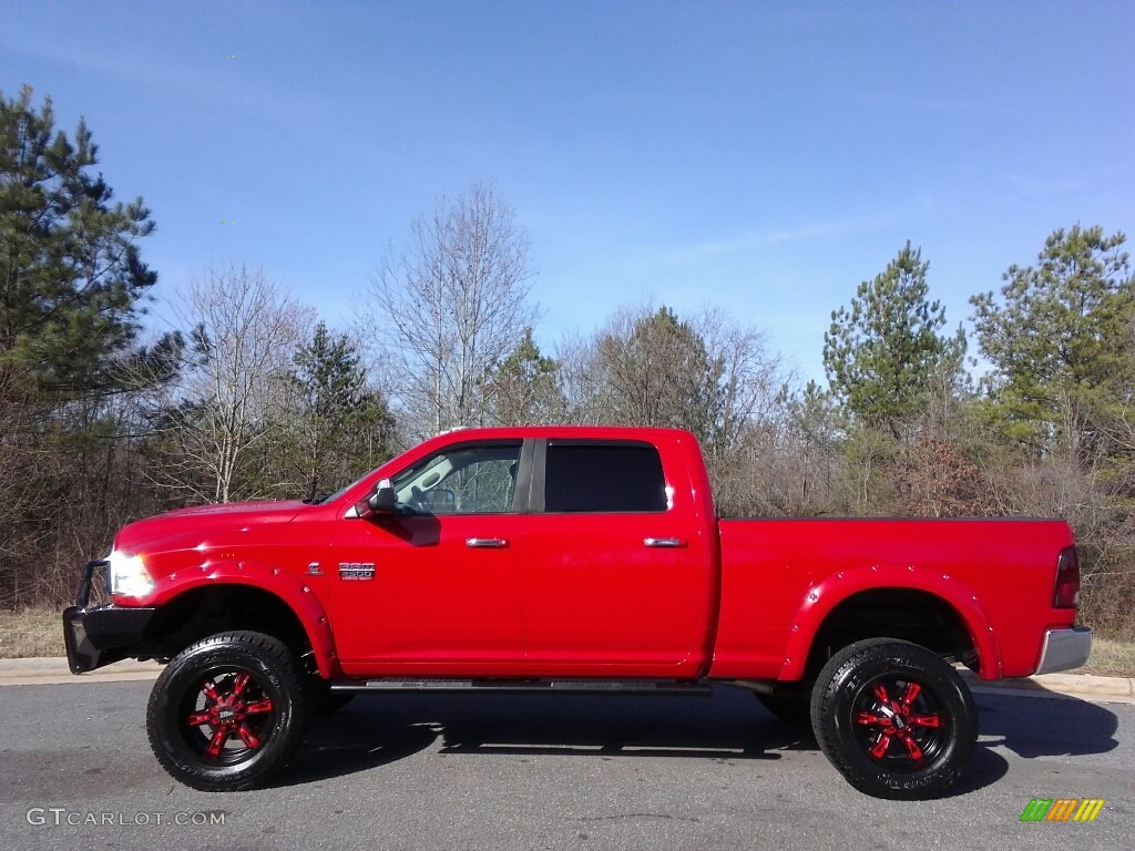 2011 Ram 2500 HD Big Horn Crew Cab 4x4 - Flame Red / Dark Slate/Medium Graystone photo #1