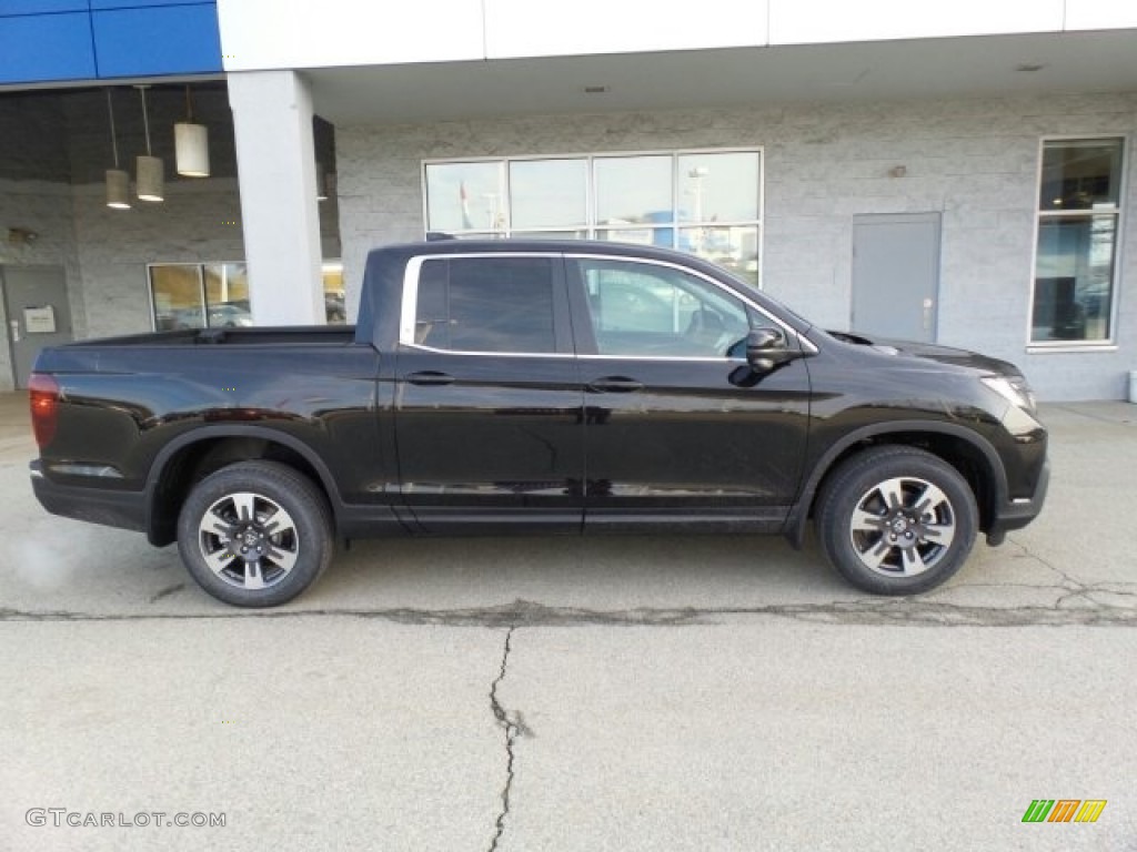 Crystal Black Pearl 2017 Honda Ridgeline RTL-T AWD Exterior Photo #118630982
