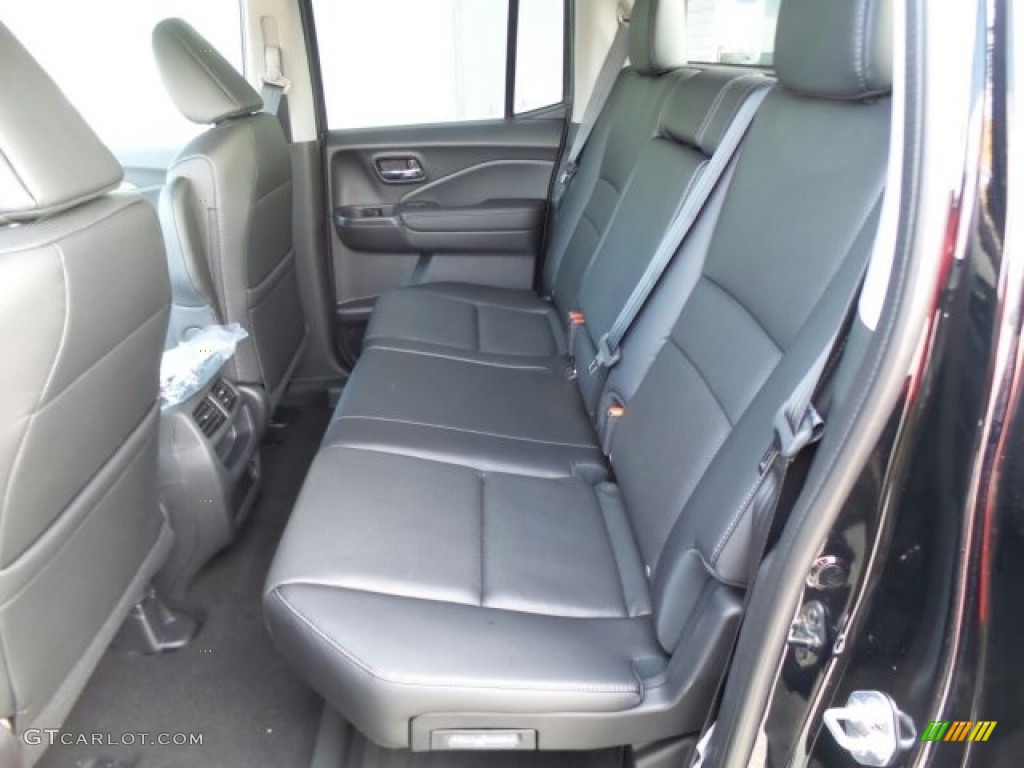 2017 Honda Ridgeline RTL-T AWD Rear Seat Photo #118631207