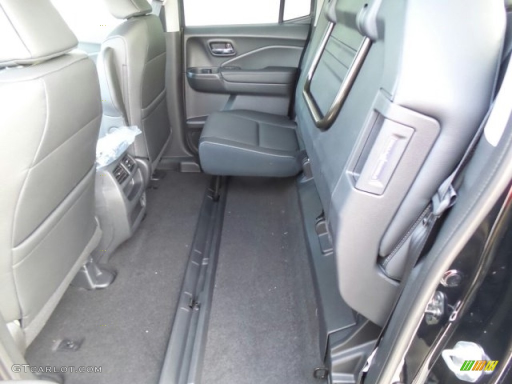 Black Interior 2017 Honda Ridgeline RTL-T AWD Photo #118631228