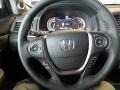 Black 2017 Honda Ridgeline RTL AWD Steering Wheel