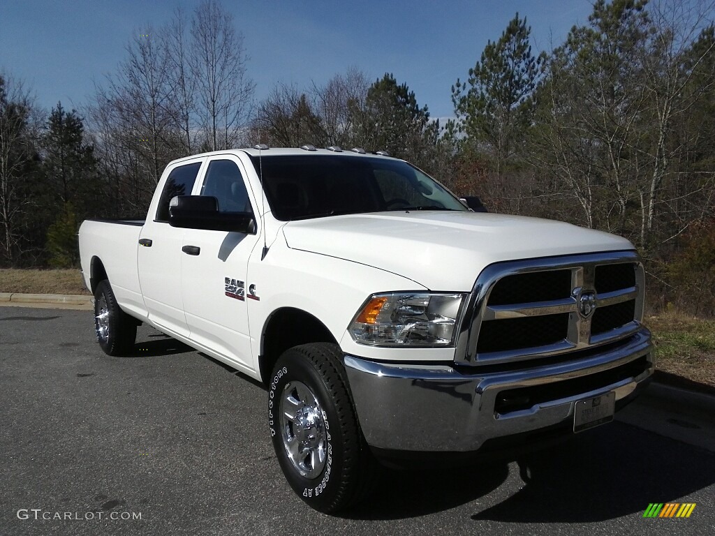 2017 2500 Tradesman Crew Cab 4x4 - Bright White / Black/Diesel Gray photo #22