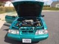 1992 Calypso Green Metallic Ford Mustang LX Convertible  photo #9