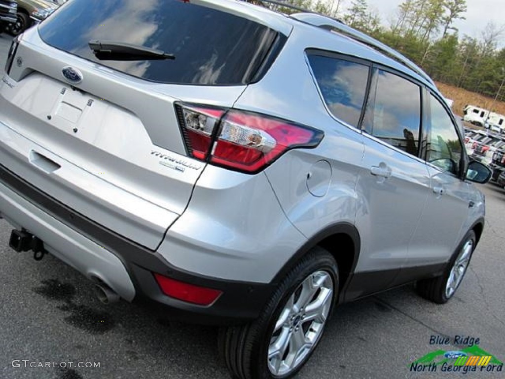 2017 Escape Titanium 4WD - Ingot Silver / Charcoal Black photo #34