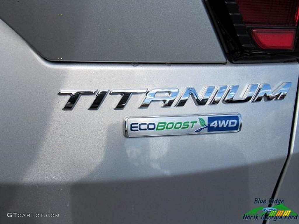 2017 Escape Titanium 4WD - Ingot Silver / Charcoal Black photo #37