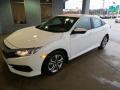 Taffeta White - Civic LX Sedan Photo No. 5