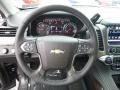 2017 Chevrolet Tahoe Jet Black Interior Steering Wheel Photo