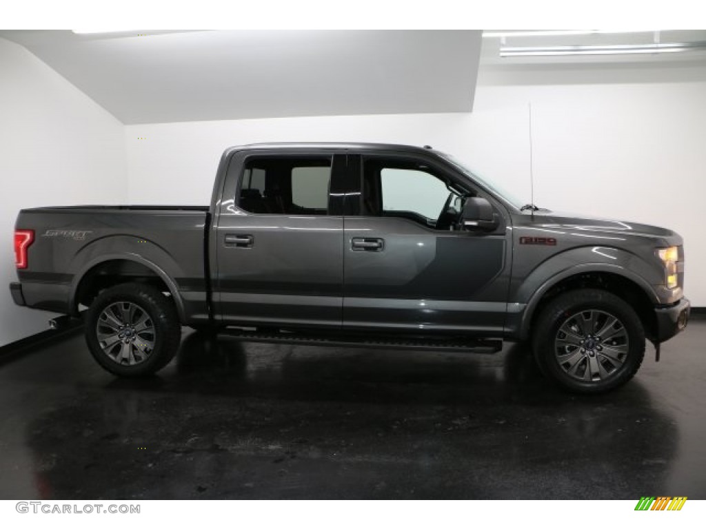 2017 F150 XLT SuperCrew 4x4 - Magnetic / Black Special Edition Package photo #1