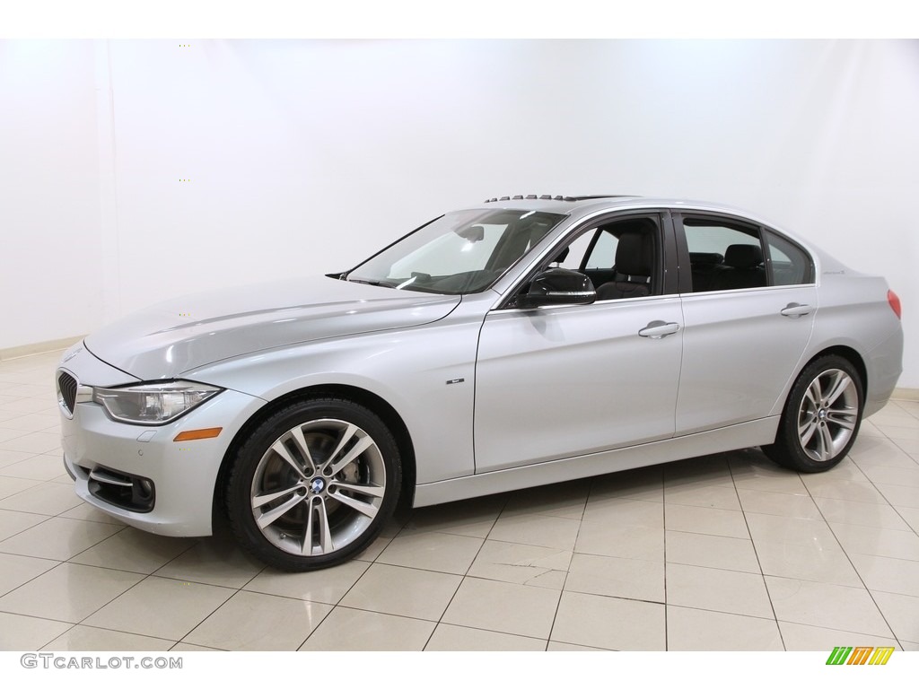 2013 3 Series ActiveHybrid 3 Sedan - Glacier Silver Metallic / Black photo #3