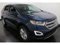 Blue Jeans Metallic 2017 Ford Edge SEL AWD Exterior