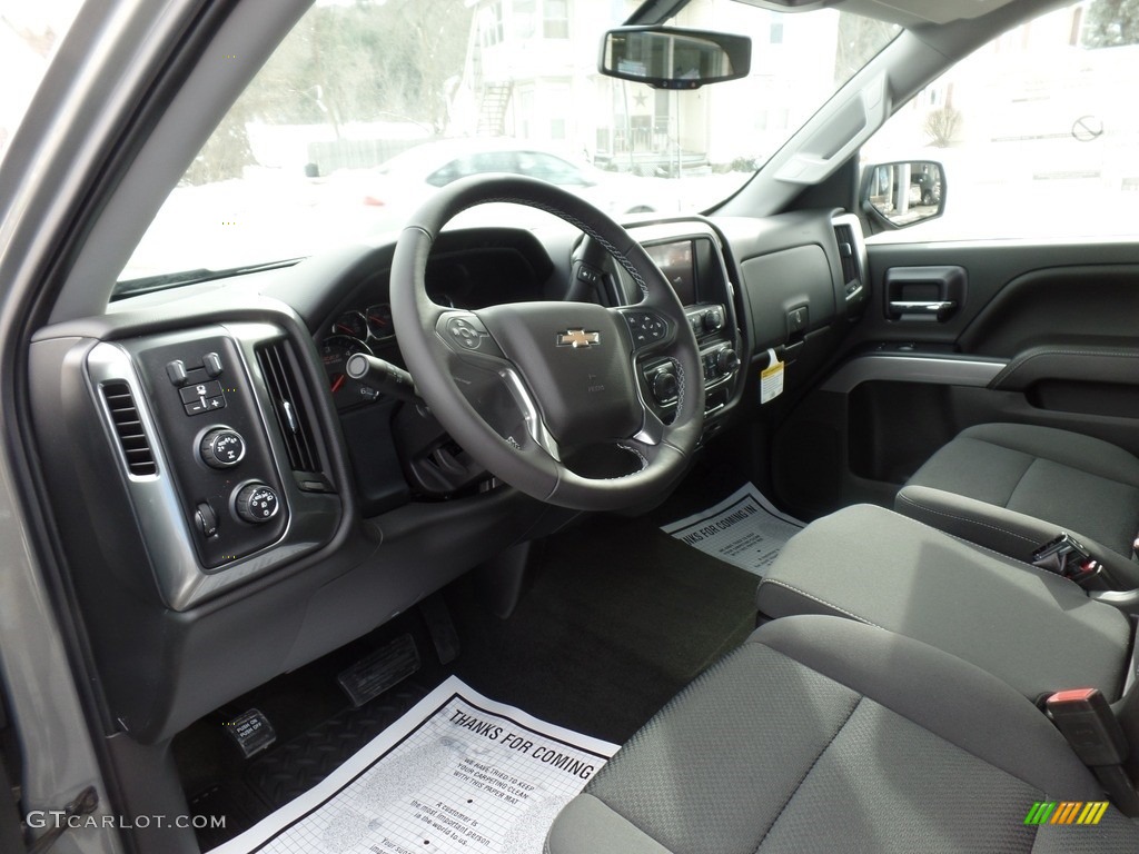 2017 Silverado 1500 LT Crew Cab 4x4 - Pepperdust Metallic / Jet Black photo #24