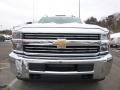 2017 Summit White Chevrolet Silverado 2500HD Work Truck Double Cab 4x4  photo #2