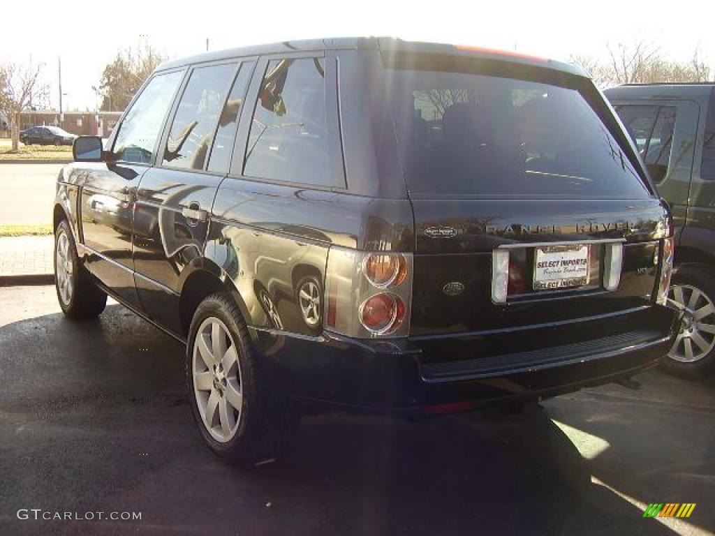 2004 Range Rover HSE - Java Black / Charcoal/Jet Black photo #6