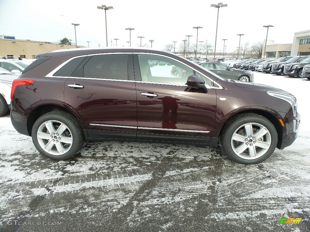 Deep Amethyst Metallic 2017 Cadillac XT5 Luxury AWD Exterior Photo #118639244