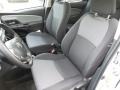 2017 Toyota Yaris Black Interior Front Seat Photo