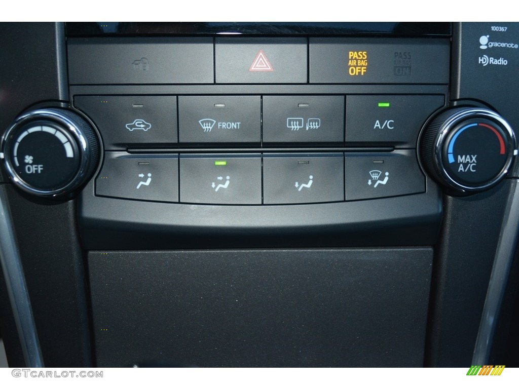 2015 Camry SE - Ruby Flare Pearl / Black photo #21