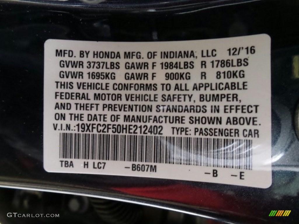 2017 Civic LX Sedan - Modern Steel Metallic / Gray photo #8