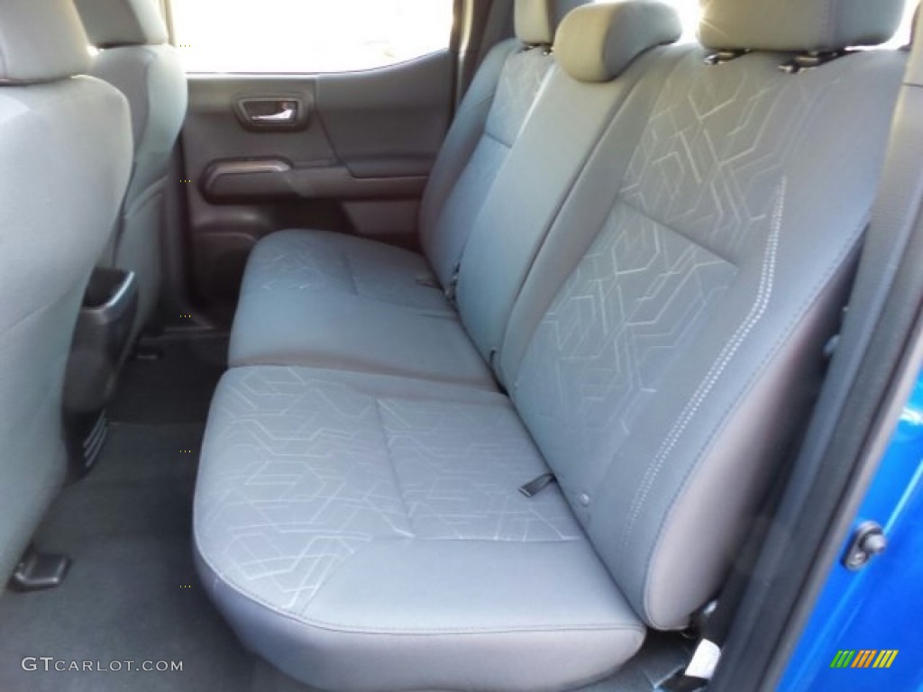 2017 Toyota Tacoma TRD Sport Double Cab 4x4 Rear Seat Photo #118642847
