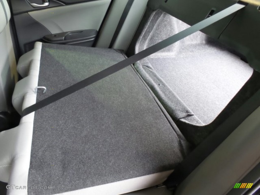 2017 Civic LX Sedan - Modern Steel Metallic / Gray photo #13