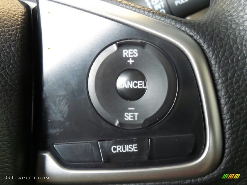 2017 Civic LX Sedan - Modern Steel Metallic / Gray photo #22