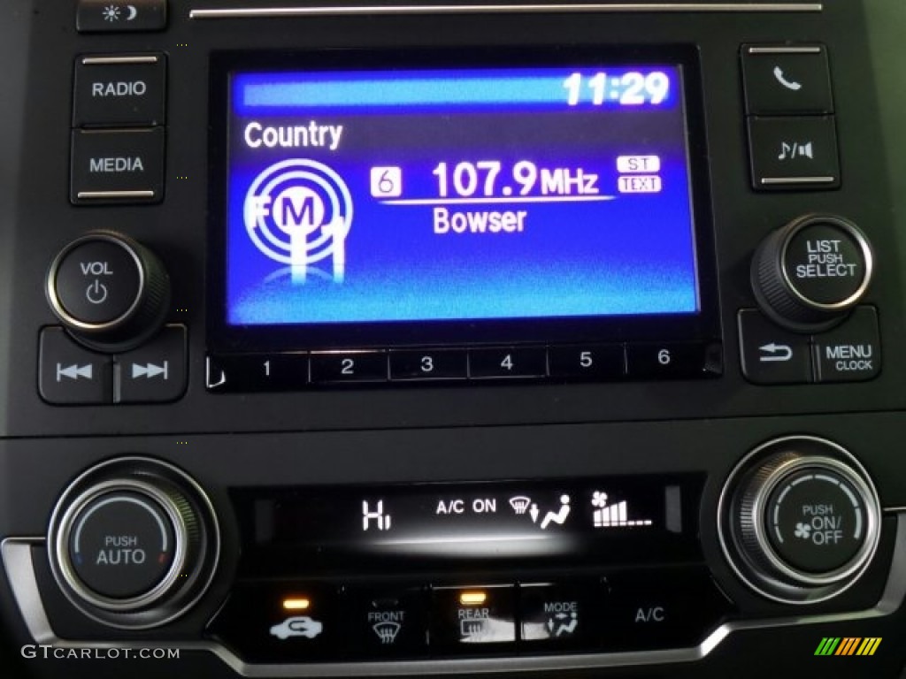 2017 Civic LX Sedan - Modern Steel Metallic / Gray photo #24