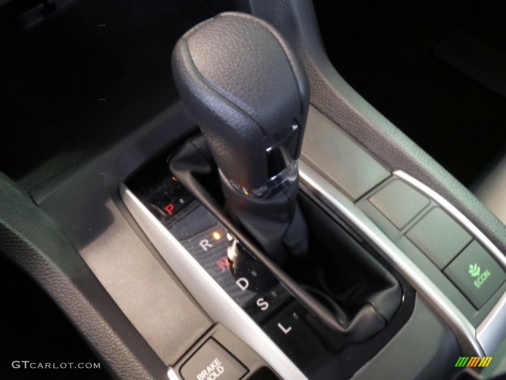 2017 Civic LX Sedan - Modern Steel Metallic / Gray photo #27