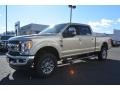 2017 White Gold Ford F250 Super Duty XLT Crew Cab 4x4  photo #3