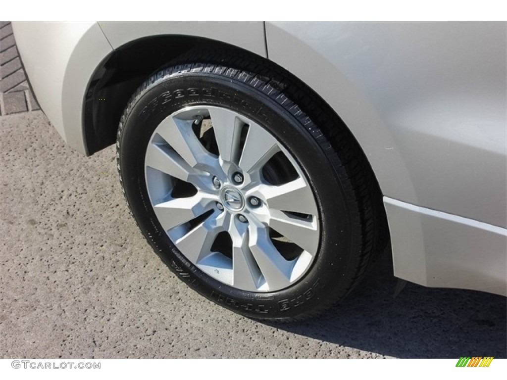 2010 RDX SH-AWD - Palladium Silver Metallic / Taupe photo #12