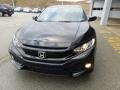 2017 Crystal Black Pearl Honda Civic EX Hatchback  photo #4