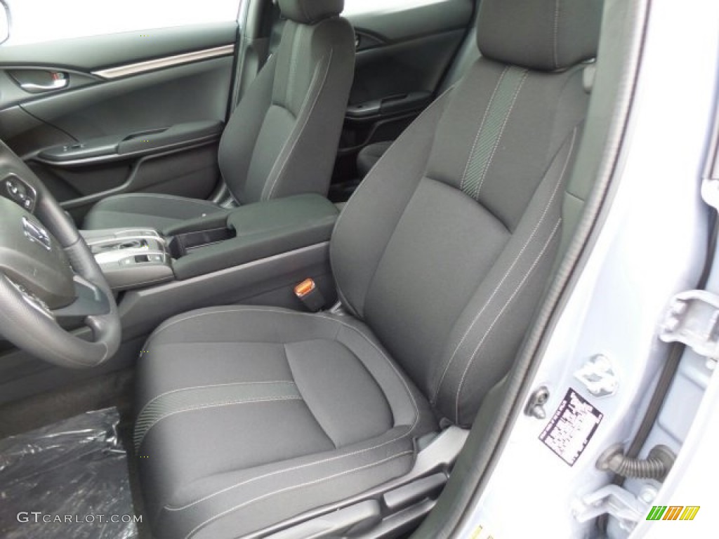 2017 Honda Civic LX Hatchback Front Seat Photo #118647495