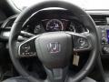 Black 2017 Honda Civic LX Hatchback Steering Wheel