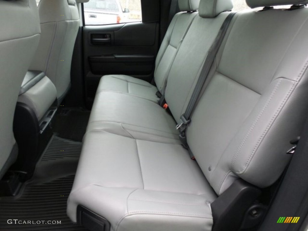 2017 Toyota Tundra SR Double Cab 4x4 Rear Seat Photos