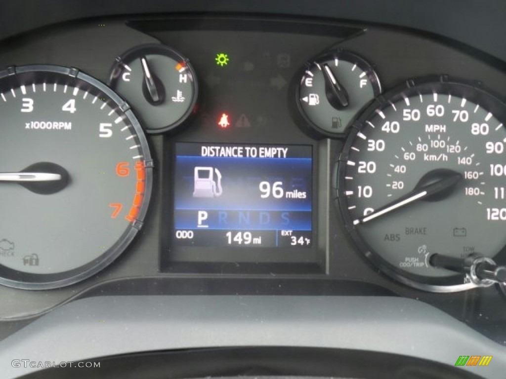 2017 Toyota Tundra SR Double Cab 4x4 Gauges Photo #118647827