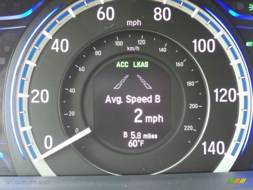 2017 Accord Hybrid Touring Sedan - Lunar Silver Metallic / Black photo #22