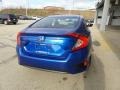 2017 Aegean Blue Metallic Honda Civic LX Sedan  photo #7