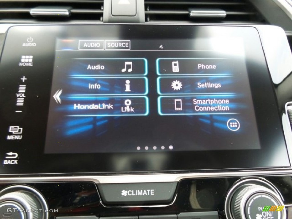 2017 Civic EX Sedan - Modern Steel Metallic / Black photo #24