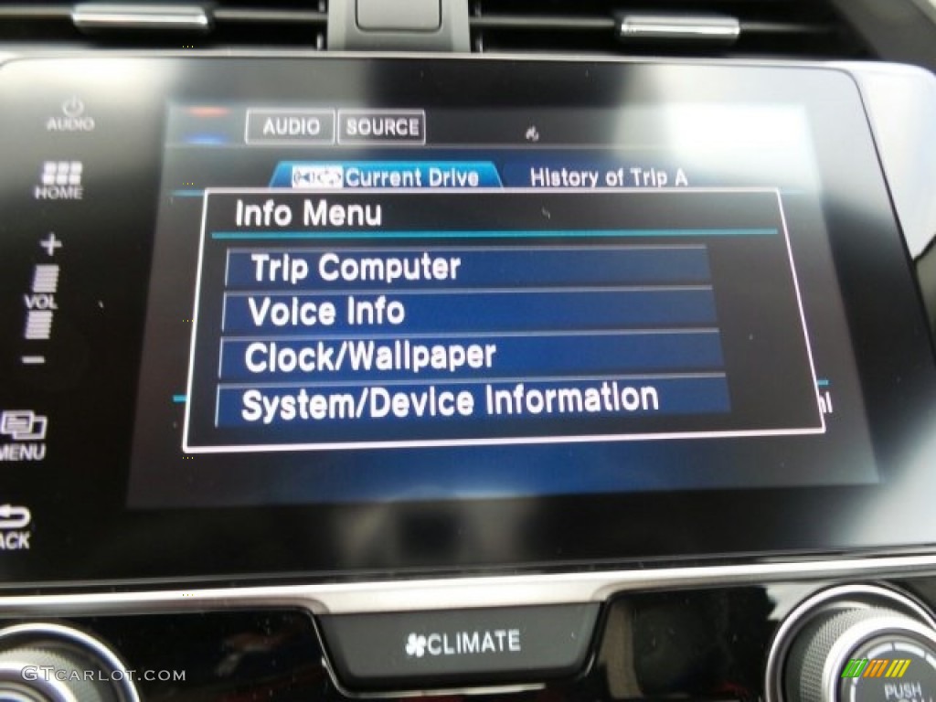 2017 Civic EX Sedan - Modern Steel Metallic / Black photo #25