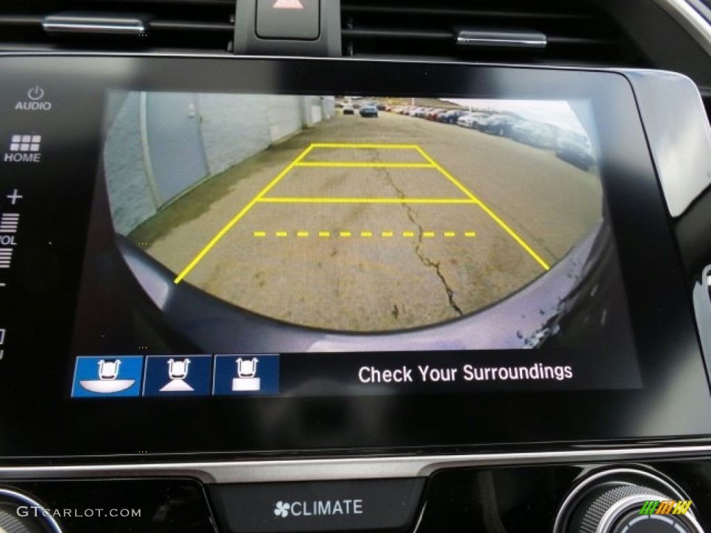 2017 Civic EX Sedan - Modern Steel Metallic / Black photo #31