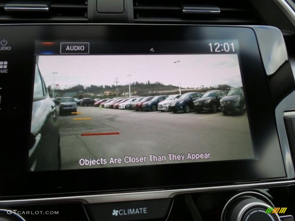 2017 Civic EX Sedan - Modern Steel Metallic / Black photo #32