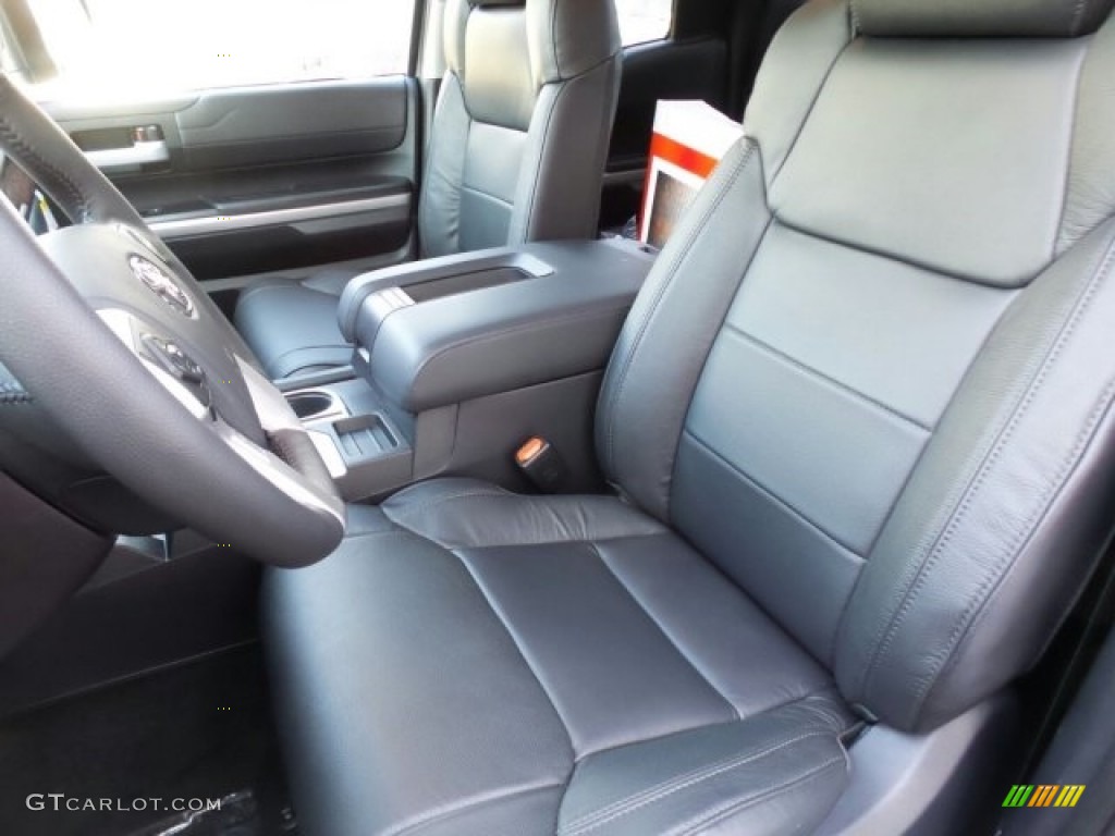 Graphite Interior 2017 Toyota Tundra Limited Double Cab 4x4 Photo #118651469