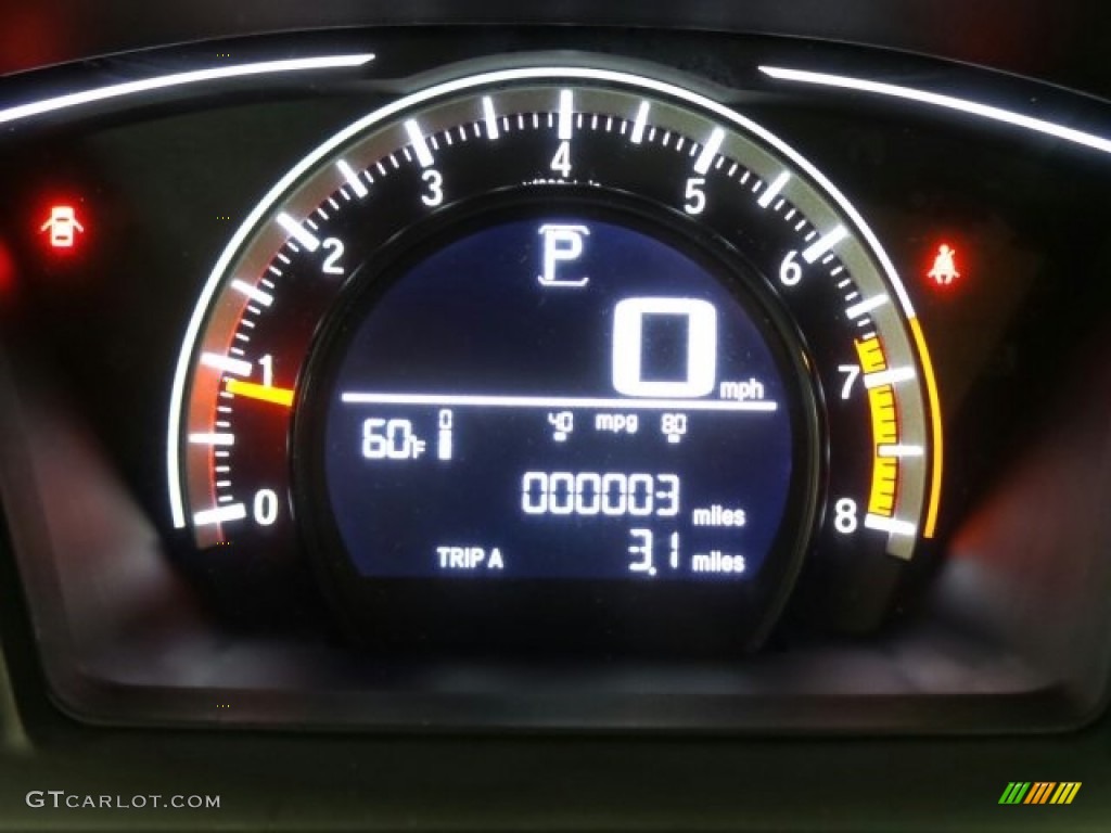 2017 Civic LX Sedan - Aegean Blue Metallic / Black photo #17